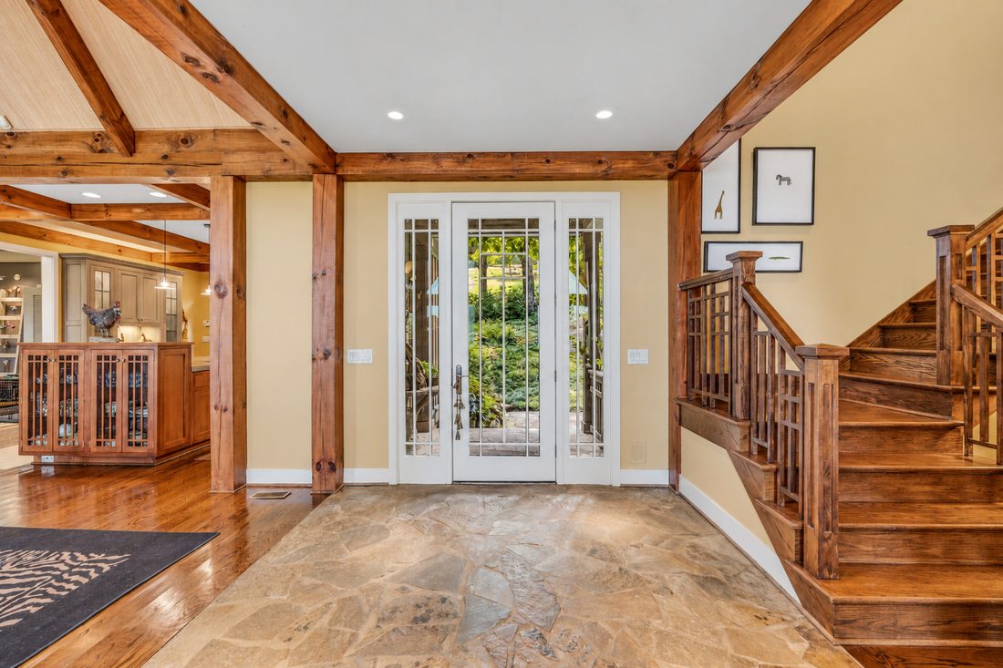 Flagstone entry