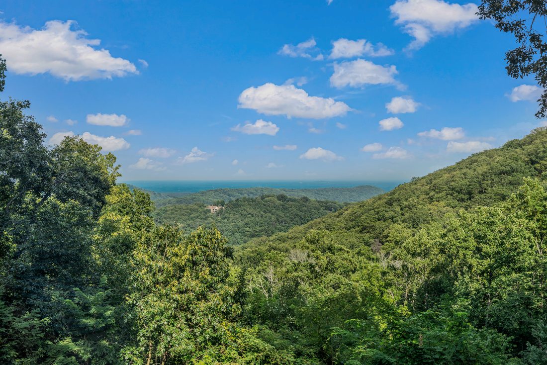 The view from 6 Eagle Rock Road
